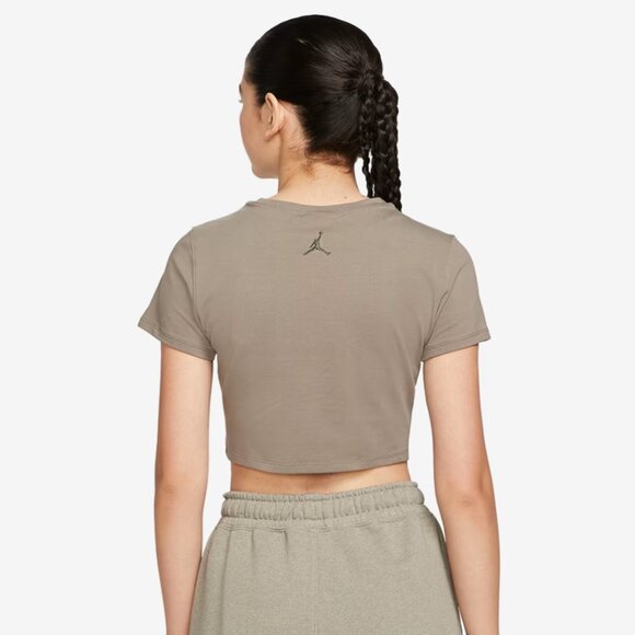 Jordan (Her)itage Women’s Stretch Top • Size S • Street / Sport Hybrid Neutral - Picture 7 of 16